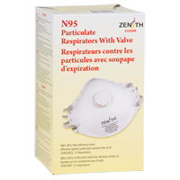Respirateur contre les particules, N95, Certifi&eacute; NIOSH, Moyen/grand Helyx Safety & Industrial Supplies