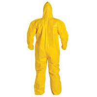 Combinaison &agrave; capuchon, Tychem 2000, 3T-Grand, Jaune Helyx Safety & Industrial Supplies