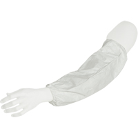 Manchettes, Longueur de 18", Tyvek 400, Blanc Helyx Safety & Industrial Supplies