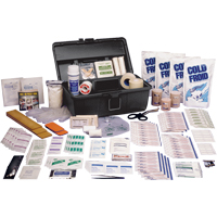 Trousses de premiers soins pour athl&egrave;tes, Dispositif m&eacute;dical Classe 1, Boîte en plastique Helyx Safety & Industrial Supplies