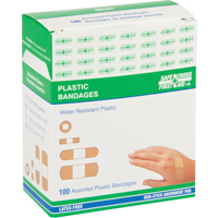 Bandages, Assorti, Plastique, St&eacute;rile Helyx Safety & Industrial Supplies