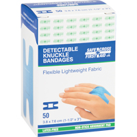 Bandages, Jointures, 3", Tissu d&eacute;tectable, St&eacute;rile Helyx Safety & Industrial Supplies