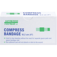 Compress (Pressure) Bandages, 4" L x 4" W Helyx Safety & Industrial Supplies