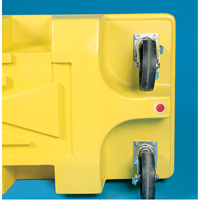 Poly-Spillcart Cart, 66.5" L x 29" W x 43.9" H, 57 US gal. Spill Cap. Helyx Safety & Industrial Supplies