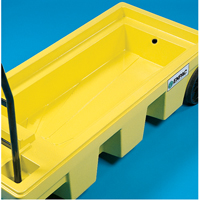 Poly-Spillcart Cart, 66.5" L x 29" W x 43.9" H, 57 US gal. Spill Cap. Helyx Safety & Industrial Supplies