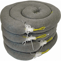 Premium Sorbent Boom, Universal, 10' L x 5" W, 35 Gal. Absorbancy, 4 /Pack Helyx Safety & Industrial Supplies