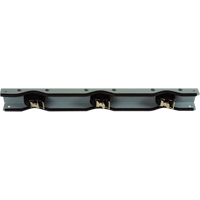 Support mural gris pour trois bouteilles Helyx Safety & Industrial Supplies