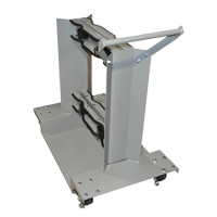 Supports mobiles pour bouteilles, Roues Polyol&eacute;fine, Base de 24" la x 40" lo, 1600 lb Helyx Safety & Industrial Supplies
