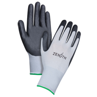 Lightweight Breathable Coated Gloves, 8/Medium, Foam Nitrile Coating, 13 Gauge, Polyester Shell Helyx Safety & Industrial Supplies