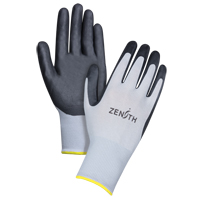 Lightweight Breathable Coated Gloves, 11/2X-Large, Foam Nitrile Coating, 13 Gauge, Polyester Shell Helyx Safety & Industrial Supplies