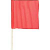 Traffic Safety Flags, Mesh, With Handle Helyx Safety & Industrial Supplies