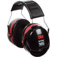 Peltor Optime 105 Series Earmuffs, Headband, 30 NRR dB Helyx Safety & Industrial Supplies