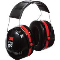 Peltor Optime 105 Series Earmuffs, Headband, 30 NRR dB Helyx Safety & Industrial Supplies