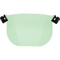 Peltor Faceshield, Polycarbonate, Green Tint Helyx Safety & Industrial Supplies