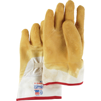 Nitty Gritty&reg; Coated Gloves, 10/Large, Rubber Latex Coating, Cotton Shell Helyx Safety & Industrial Supplies