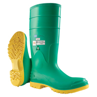 Bottes aux genoux Hazmax 16", PVC, Embout Acier, Pointure 14, Semelle R&eacute;sistant aux perforations Helyx Safety & Industrial Supplies