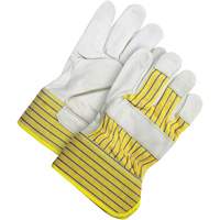 Classic Fitter Gloves, One Size, Grain Cowhide Palm, Fleece Inner Lining Helyx Safety & Industrial Supplies