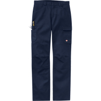 Pantalons performance pour atelier, Toile/Coton/Polyester, Bleu marine, Taille 30, Entrejambe 37 Helyx Safety & Industrial Supplies