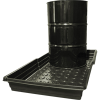 Drum Decks, 30.5" L x 57" W x 6" H, 33 US gal. Spill Capacity Helyx Safety & Industrial Supplies