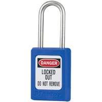 Cadenas de s&eacute;curit&eacute; S31 Zenex, Bleu, Cl&eacute;s identiques, Thermoplastique, Largeur de 1-3/8" Helyx Safety & Industrial Supplies