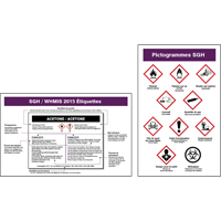 Cartes de portefeuille SIMDUT/SGH 2015 Helyx Safety & Industrial Supplies