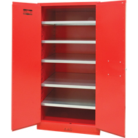Paint/Ink Cabinet, 96 gal., 5 Shelves Helyx Safety & Industrial Supplies