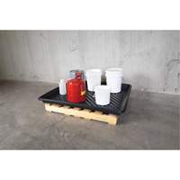 Ultra-Utility Trays&reg;, 36" L x 36" W x 4.75" H, 27 US gal. Spill Capacity Helyx Safety & Industrial Supplies