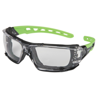 Z2500 Series Safety Glasses with Foam Gasket, Clear Lens, Anti-Scratch, ANSI Z87+/Meets/Exceeds CSA Z94.3 Helyx Safety & Industrial Supplies