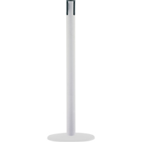 Poteaux receveurs marins, Hauteur de 38", Blanc Helyx Safety & Industrial Supplies