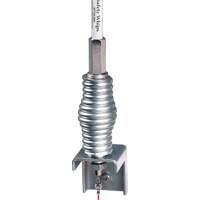 Support porte-drapeau Safety Whip, Fixation Ressort Helyx Safety & Industrial Supplies