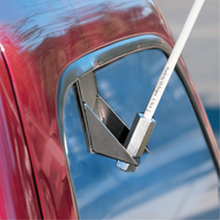 Safety Whip&reg; Light-Duty Whips, Window Mount, 5' High, Orange Helyx Safety & Industrial Supplies