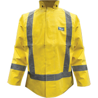 Veste de mineur Miner 49er, N&eacute;opr&egrave;ne, Petit, Vert lime Helyx Safety & Industrial Supplies