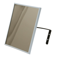 Miroir plat, 18" ha x 30" la, Encadr&eacute; Helyx Safety & Industrial Supplies