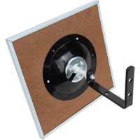 Miroir plat, 18" ha x 30" la, Encadr&eacute; Helyx Safety & Industrial Supplies