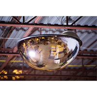 360° Dome Mirror, Full Dome, Closed Top, 18" Diameter Helyx Safety & Industrial Supplies
