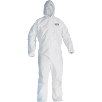 Kleenguard A45 Liquid/Particle Surface Prep & Paint Coveralls, Small, White, Microporous Helyx Safety & Industrial Supplies
