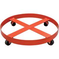Poly-Collector Drum Dolly, 27.5" dia. x 5.5" H Helyx Safety & Industrial Supplies