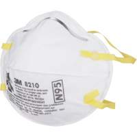 8210 Particulate Respirators, N95, NIOSH Certified Helyx Safety & Industrial Supplies