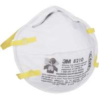 8210 Particulate Respirators, N95, NIOSH Certified Helyx Safety & Industrial Supplies