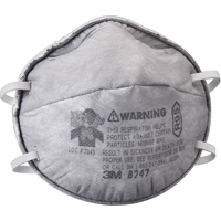 8247 Particulate Respirators, R95, NIOSH Certified Helyx Safety & Industrial Supplies