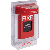Fire Alarm Covers - Stopper&reg; II Indoor Alarm Covers, Flush Helyx Safety & Industrial Supplies