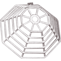 Grille de protection Web Stopper en acier profil bas pour d&eacute;tecteur de fum&eacute;e Helyx Safety & Industrial Supplies