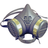 Respirateur &agrave; demi-masque assembl&eacute; de la s&eacute;rie 8000, &eacute;lastom&egrave;re/Thermoplastique, Petit Helyx Safety & Industrial Supplies