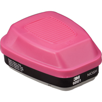 Cartouches pour respirateur s&eacute;rie 6000, Cartouche gaz/vapeur, Vapeurs organiques/P100 Helyx Safety & Industrial Supplies