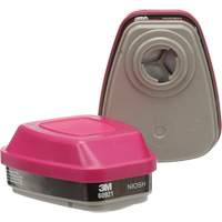 Cartouches pour respirateur s&eacute;rie 6000, Cartouche gaz/vapeur, Vapeurs organiques/P100 Helyx Safety & Industrial Supplies