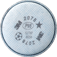 Pr&eacute;filtres pour respirateurs s&eacute;rie 2000, Filtre contre les particules, Filtre P95 Helyx Safety & Industrial Supplies