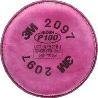 Pr&eacute;filtres pour respirateurs s&eacute;rie 2000, Filtre contre les particules, Vapeurs organiques/P100 Helyx Safety & Industrial Supplies