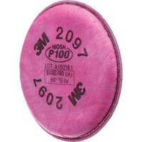 Pr&eacute;filtres pour respirateurs s&eacute;rie 2000, Filtre contre les particules, Vapeurs organiques/P100 Helyx Safety & Industrial Supplies