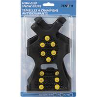 Semelles antid&eacute;rapantes pour la glace, Acier, Traction Crampon, Moyen Helyx Safety & Industrial Supplies