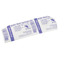 Seringue sans aiguille, 10 cc Helyx Safety & Industrial Supplies